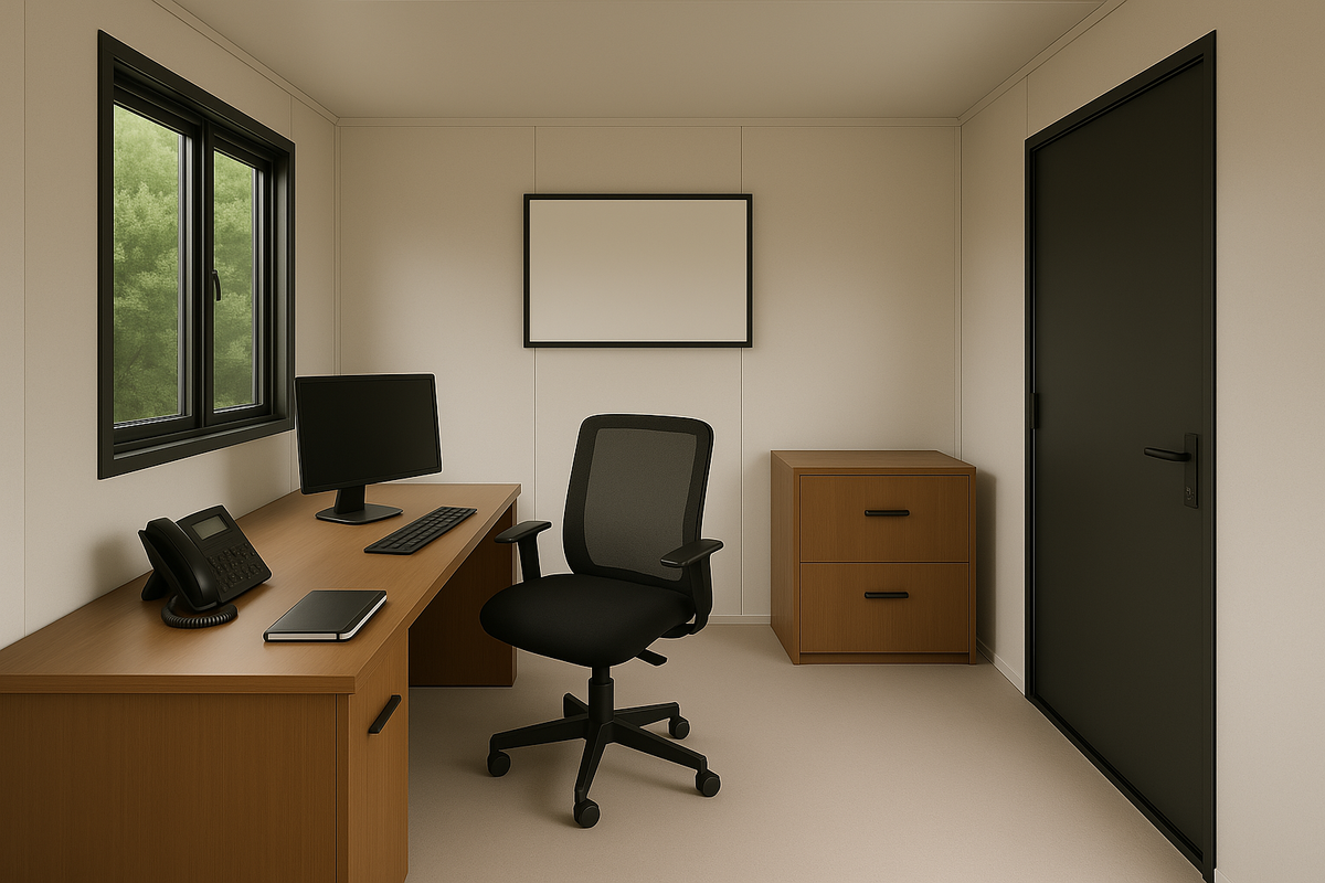 Bontainer Simple Series - Modular Storage Container Office | Canada