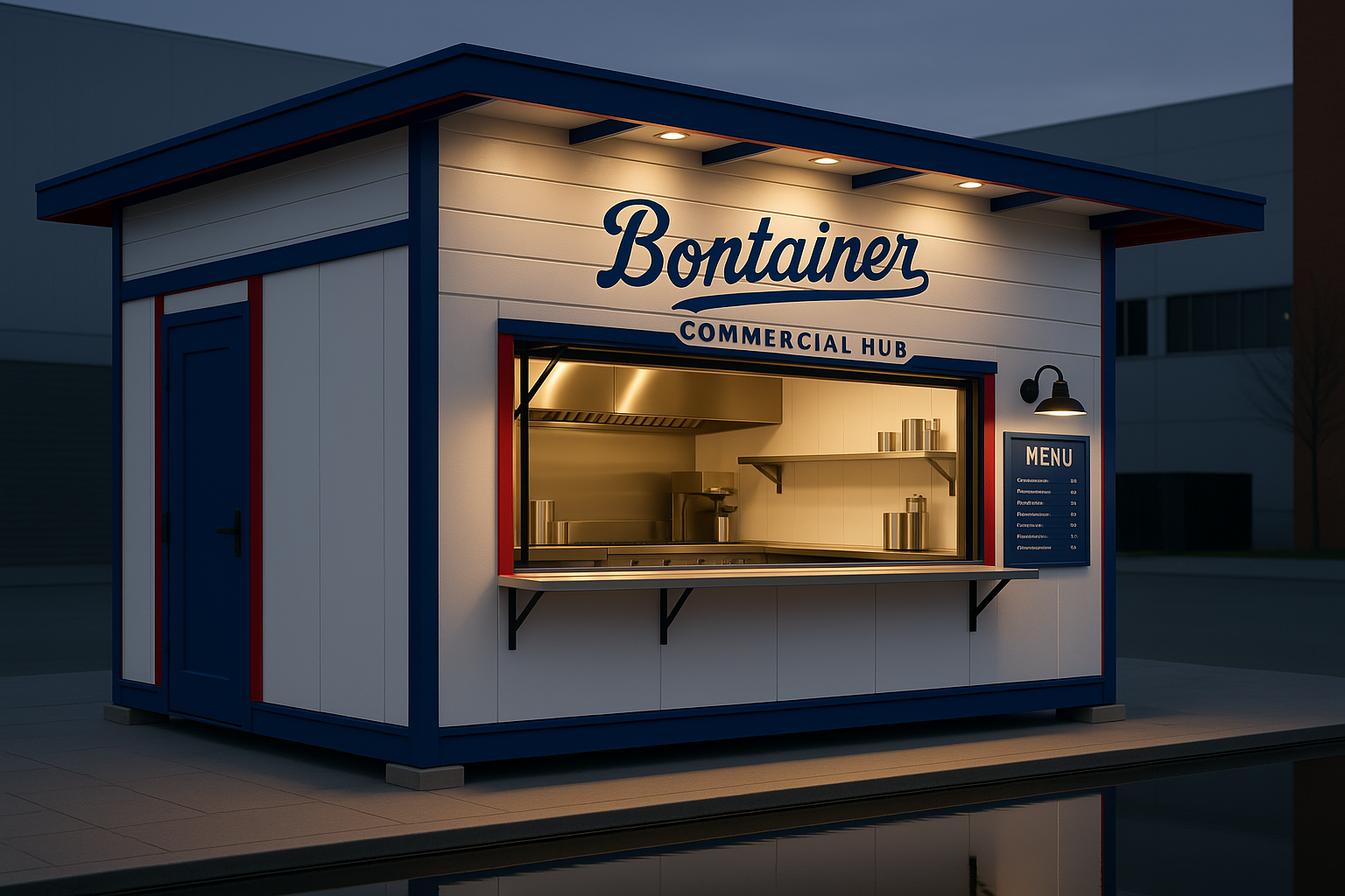 Commercial Hub Series - Modular Storage Container Office | Canada