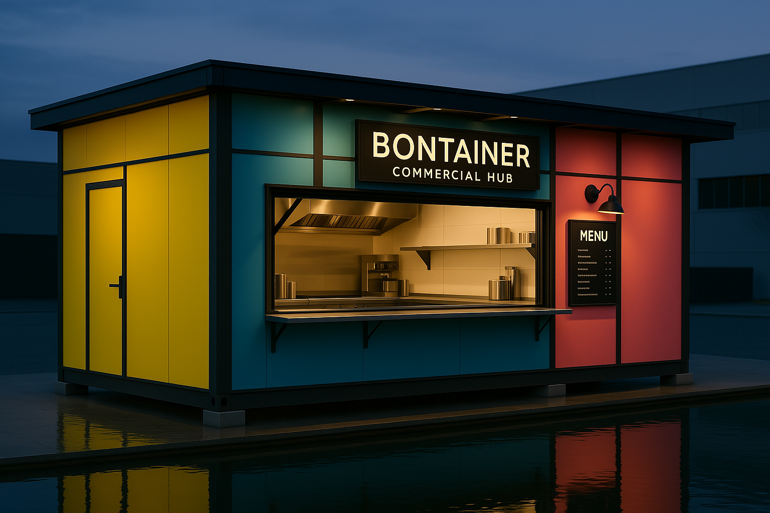 Commercial Hub Series - Modular Storage Container Office | Canada